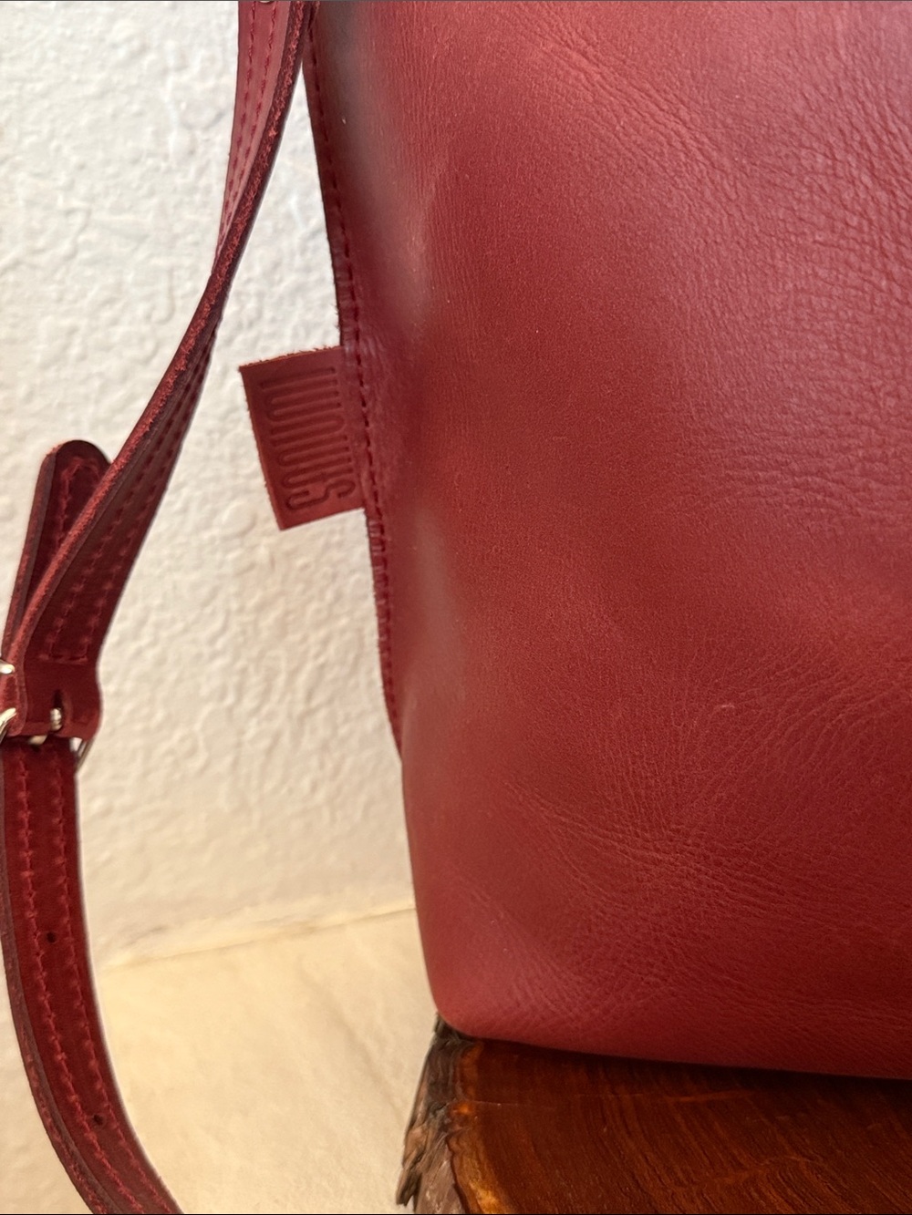 SANUMI LARGE LEATHER BAG - Picture 3 of 7